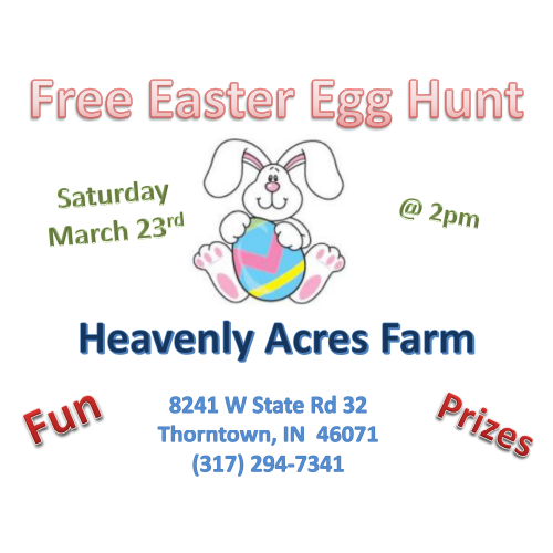 Heavenly Acres Farm Easter Egg Hunt