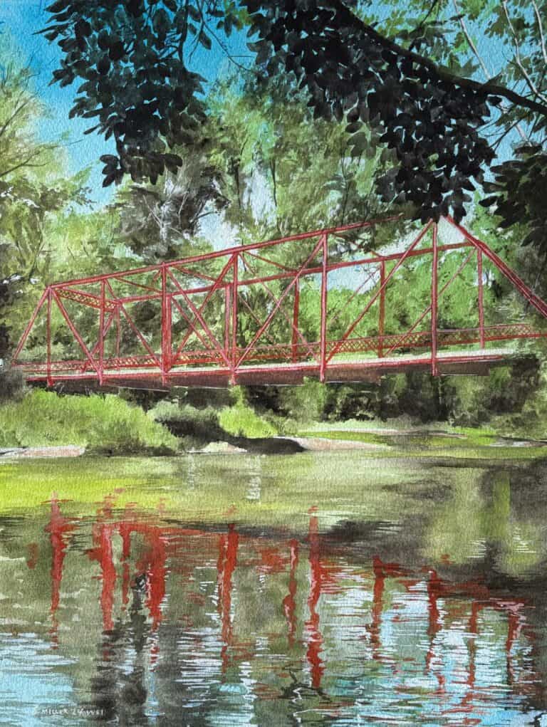 Scott Miller Watercolors- opening reception